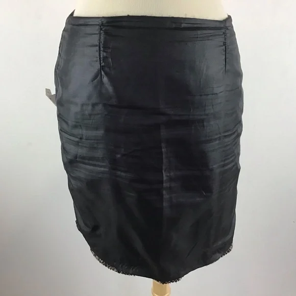 Elliot Lauren Black, White and tan wool blend fully lined Tweed Skirt Size 2 - Picture 5 of 11